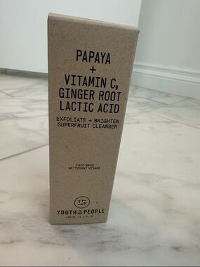 Youth To The People Papaya + Vitamin C Superfruit Cleanser  150ML- NEW!